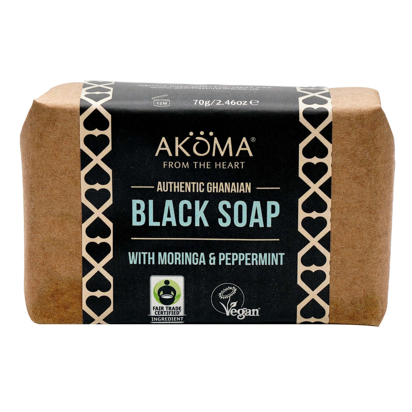 Black Soap Peppermint - AKOMA SKINCARE