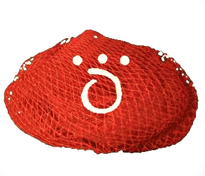 Kocha (Sapɔw)- African Sponge (Red) - AKOMA SKINCARE