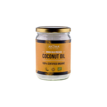 Coconut Oil Virgin, Cosmos Certified Organic (Cold Pressed) Food Grade, Raw 500ml/(460g)