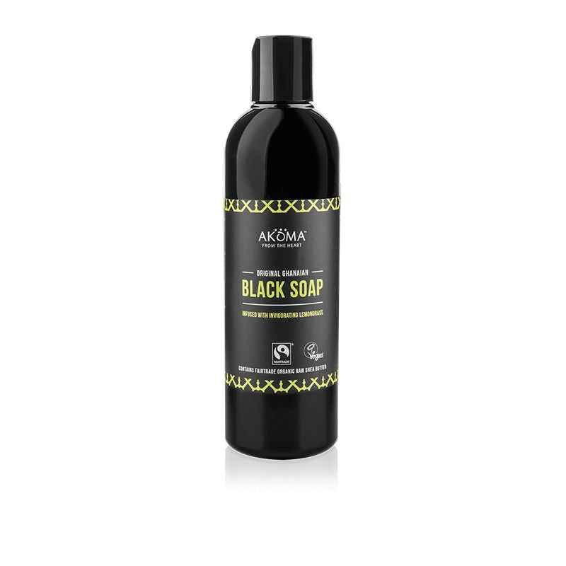 Liquid Black Soap Lemongrass Essential Oil (Disc Top) 500ml