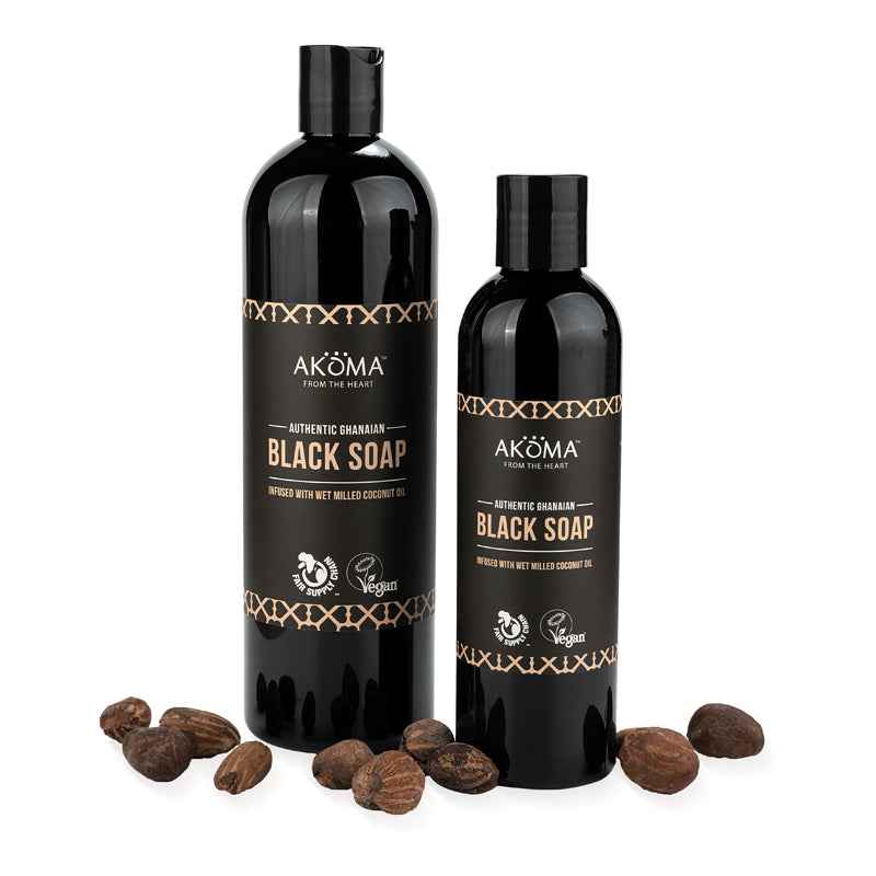 Black Soap Liquid Unscented Bundle