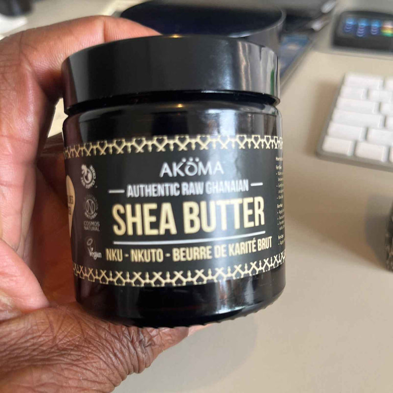 Cosmos Natural Certified Authentic Raw Shea Butter Jar - 500ml