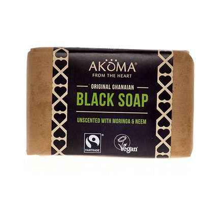 Authentic Black Soap Unscented - AKOMA SKINCARE