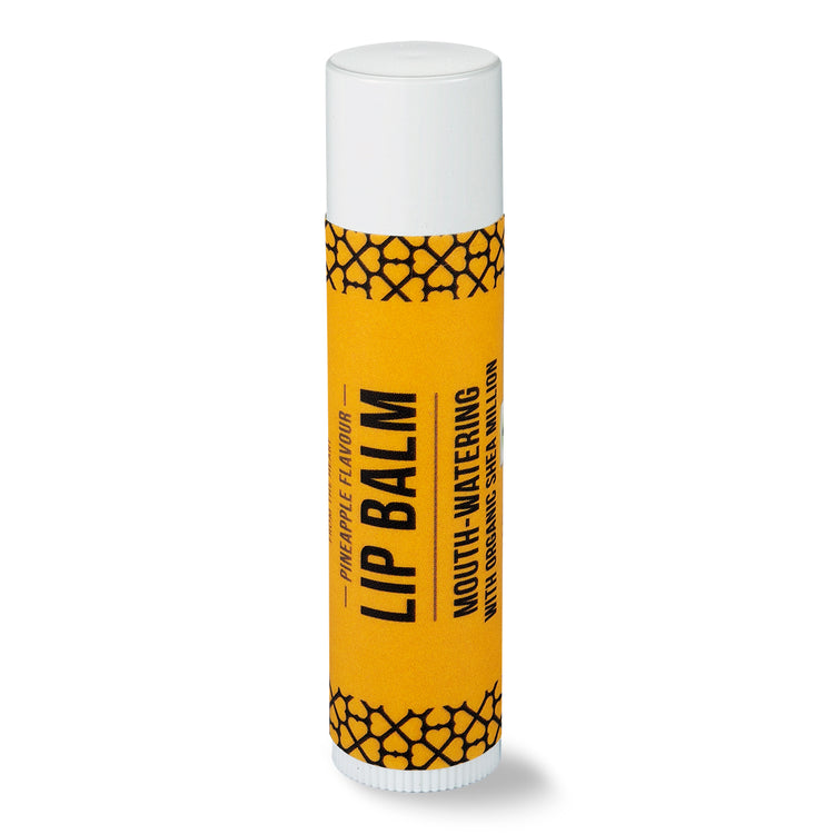 Natural Pineapple Lip Balm. Mouth - Watering balm with Authentic Raw Shea Butter