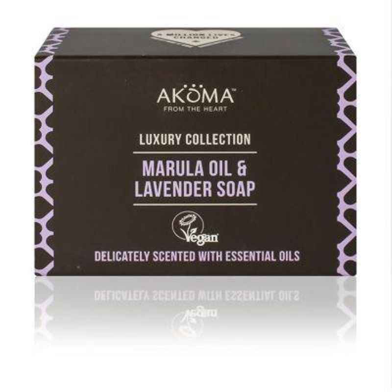 Marula Oil & Lavender Soap (Unboxed) - AKOMA SKINCARE