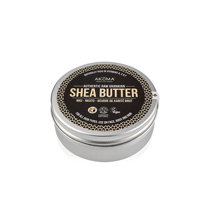 Authentic RAW Shea Butter - Cosmos Certified, Vegan, Fairly Traded, (Jars) 50ml - 250ml